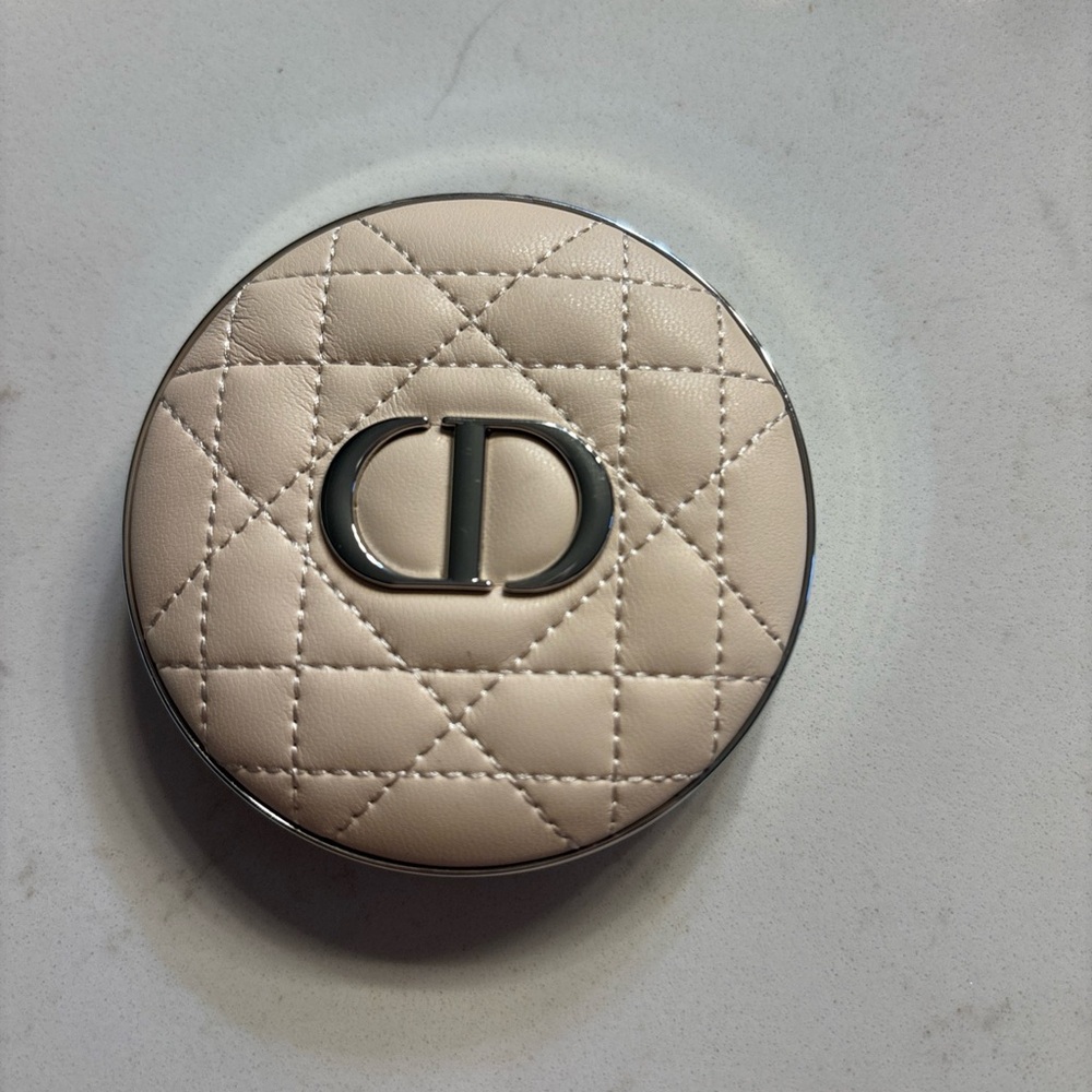Dior Quilted Compact in Cream